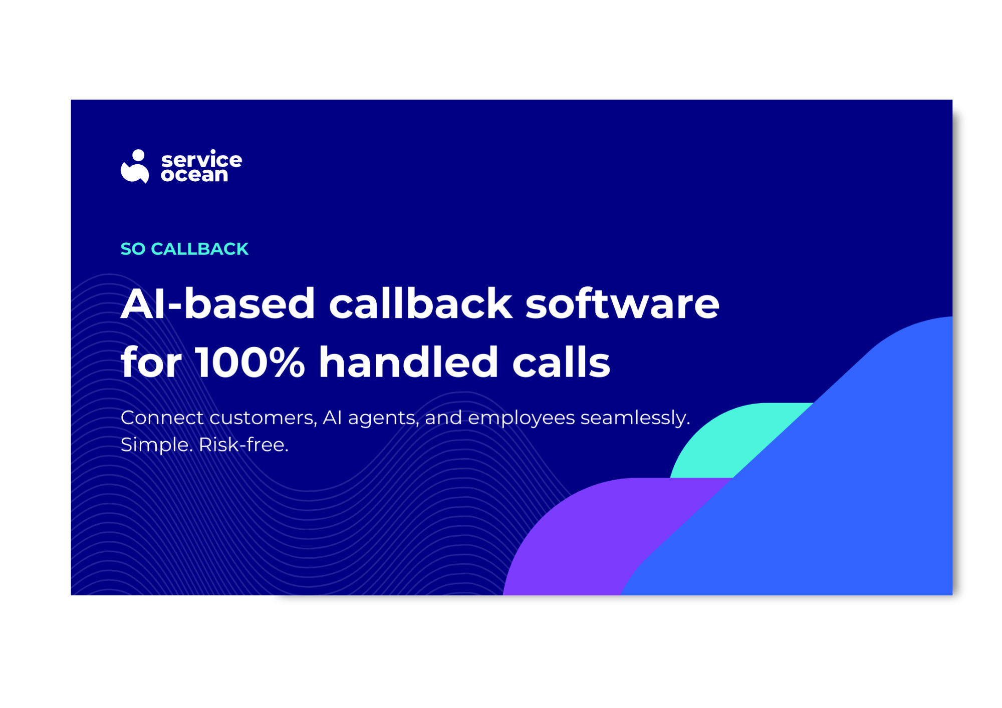 ServiceOcean product brochure SO Callback picture